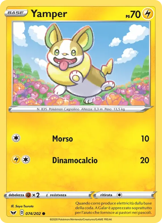 Yamper 74 – Spada e Scudo