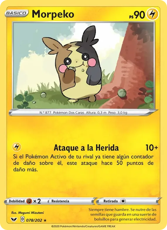 Morpeko 78 – Espada y Escudo