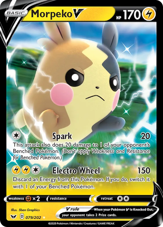 Morpeko V #79 – Sword & Shield