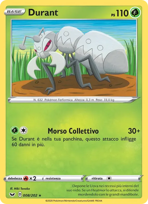 Durant 8 – Spada e Scudo