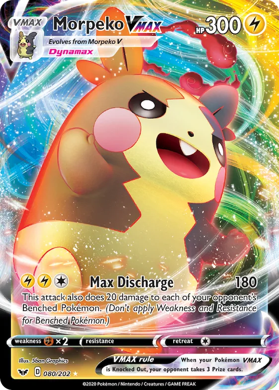 Morpeko VMAX #80 – Sword & Shield