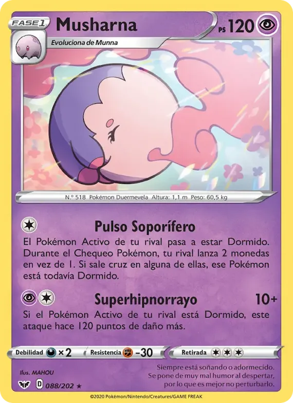 Musharna 88 – Espada y Escudo