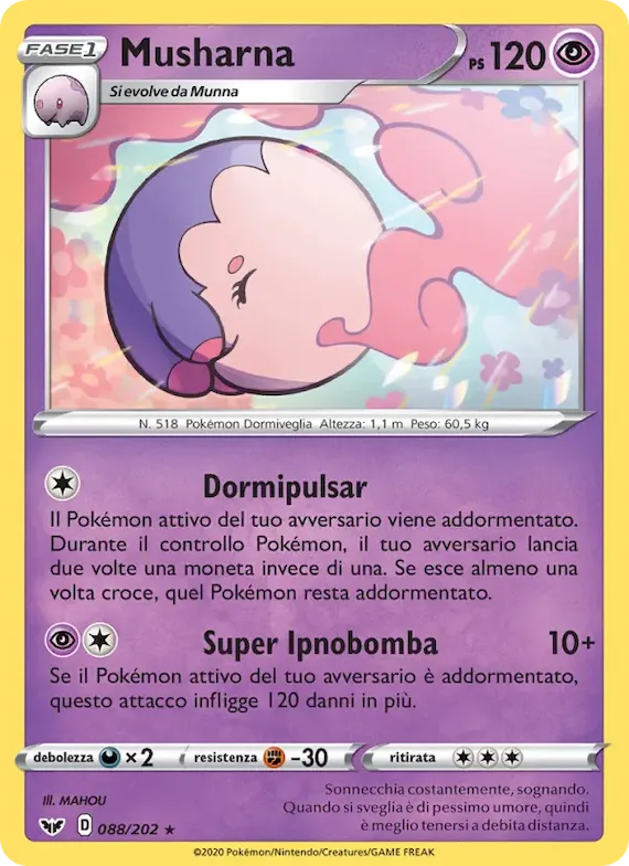 Musharna 88 – Spada e Scudo