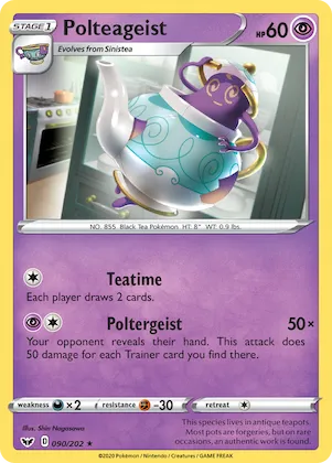 Polteageist #90 – Sword & Shield