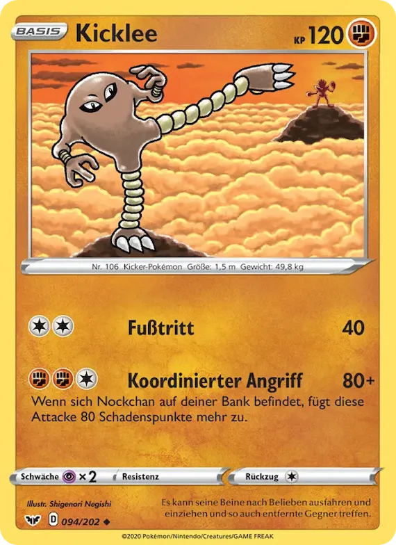 Kicklee 94 – Schwert & Schild