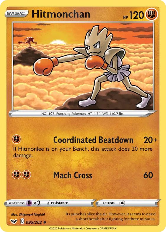 Hitmonchan 95 – Espada e Escudo