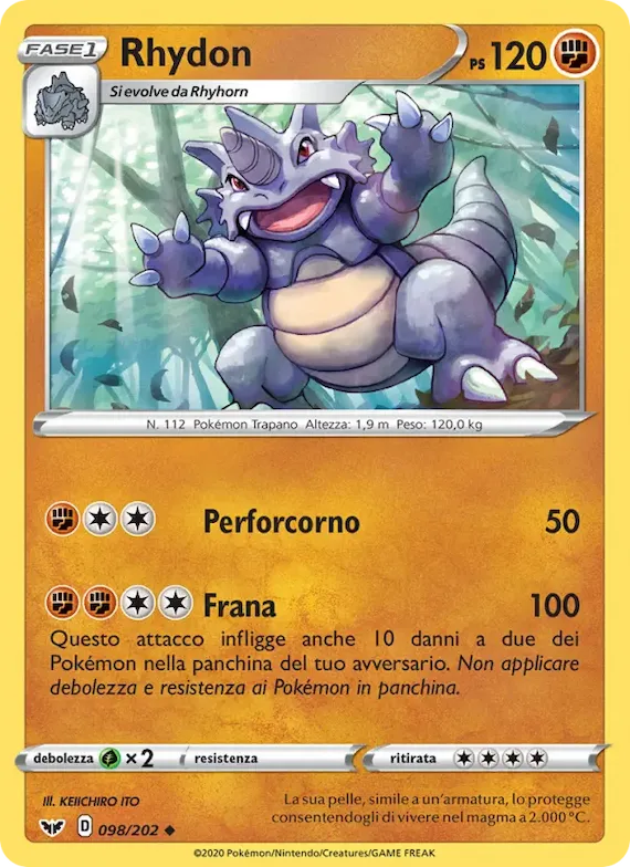 Rhydon 98 – Spada e Scudo