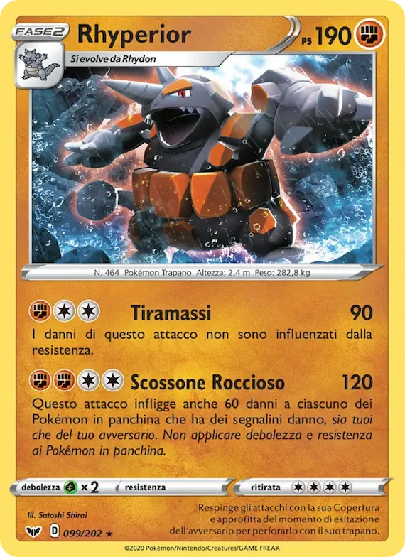 Rhyperior 99 – Spada e Scudo