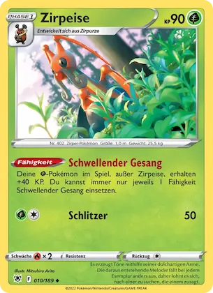 Zirpeise Nr. 10 – Astralglanz