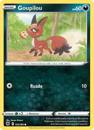Goupilou n° 103 – Astres Radieux