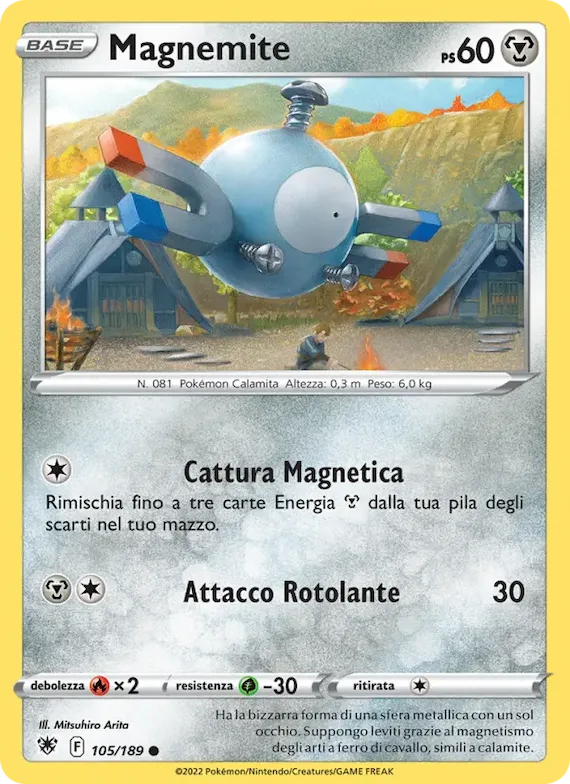 Magnemite 105 – Lucentezza Siderale