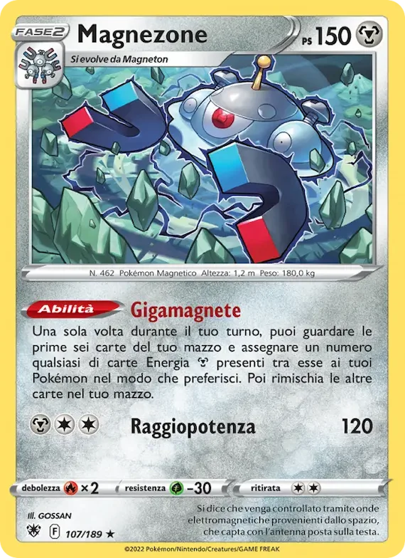 Magnezone 107 – Lucentezza Siderale