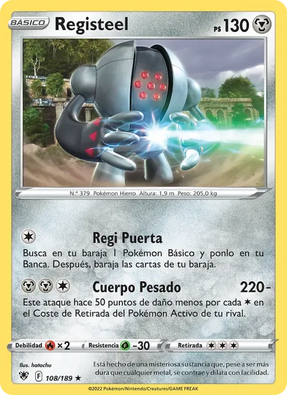 Registeel 108 – Resplandor Astral