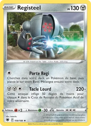 Registeel n° 108 – Astres Radieux