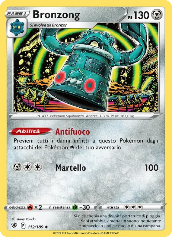 Bronzong 112 – Lucentezza Siderale
