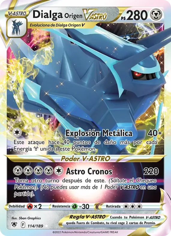 Dialga Origen V-ASTRO 114 – Resplandor Astral