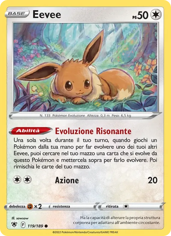 Eevee 119 – Lucentezza Siderale