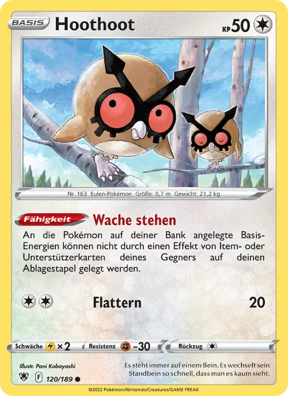 Hoothoot 120 – Astralglanz