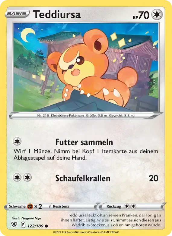 Teddiursa 122 – Astralglanz