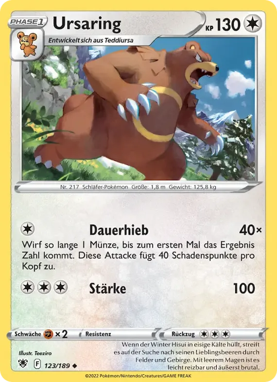 Ursaring 123 – Astralglanz
