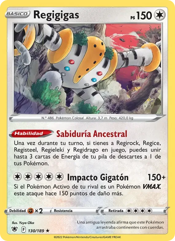 Regigigas 130 – Resplandor Astral