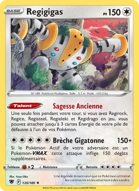 Regigigas 130 – Astres Radieux