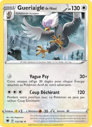 Gueriaigle de Hisui n° 132 – Astres Radieux