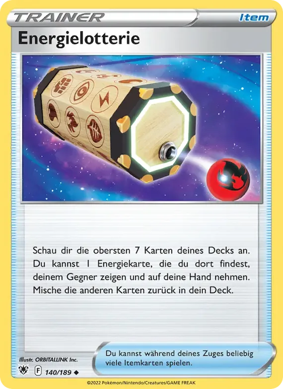 Energielotterie 140 – Astralglanz