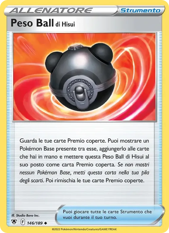 Peso Ball di Hisui 146 – Lucentezza Siderale
