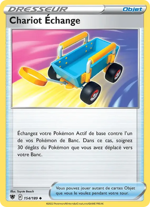 Chariot Échange 154 – Astres Radieux
