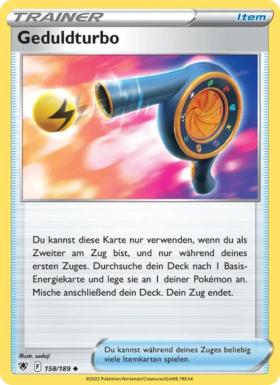 Geduldturbo 158 – Astralglanz