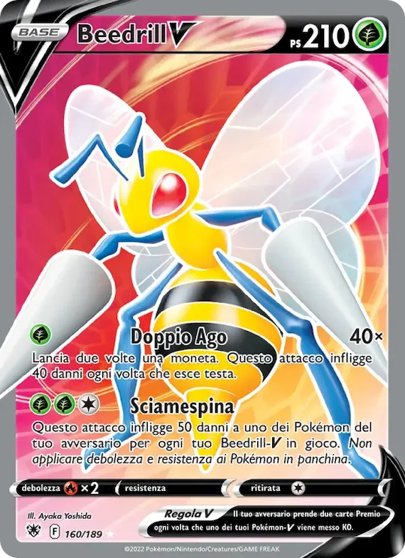 Beedrill V 160 – Lucentezza Siderale