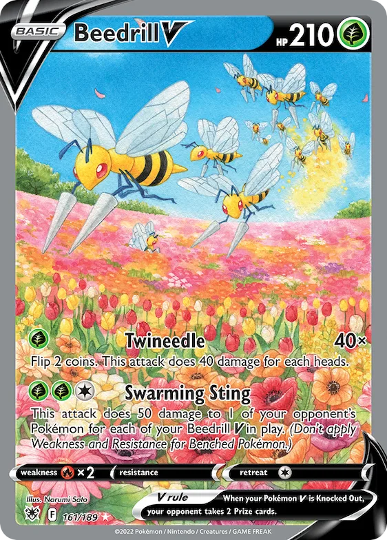 Beedrill V #161 – Astral Radiance