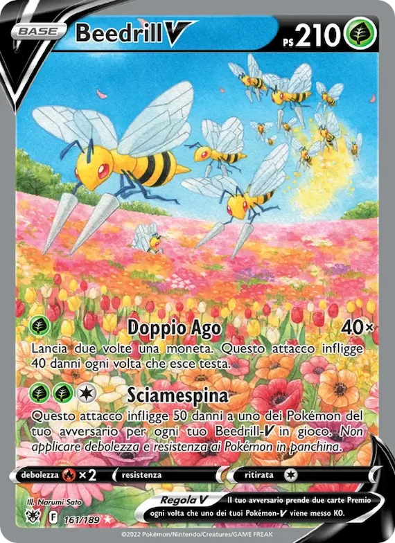 Beedrill V 161 – Lucentezza Siderale