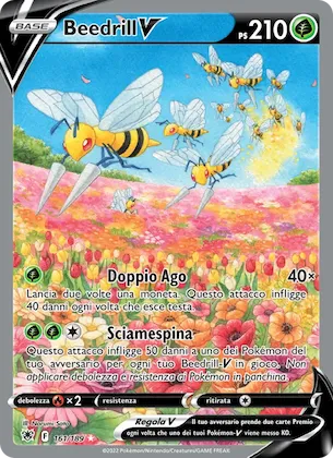 Beedrill V 161 – Lucentezza Siderale