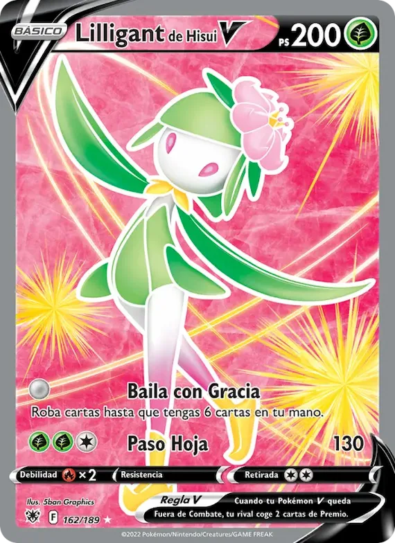 Lilligant de Hisui V 162 – Resplandor Astral