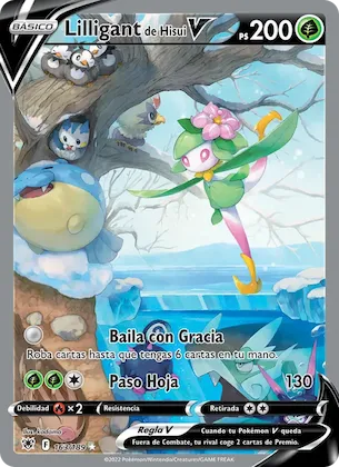 Lilligant de Hisui V 163 – Resplandor Astral