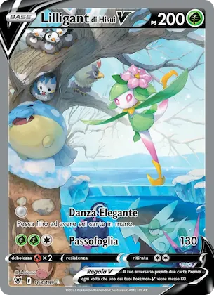 Lilligant di Hisui V 163 – Lucentezza Siderale
