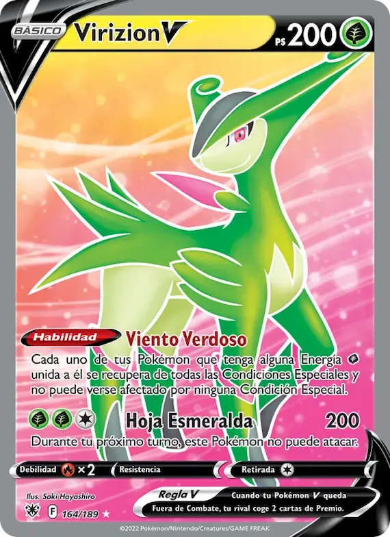 Virizion V 164 – Resplandor Astral