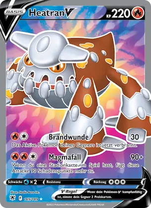 Heatran V Nr. 165 – Astralglanz