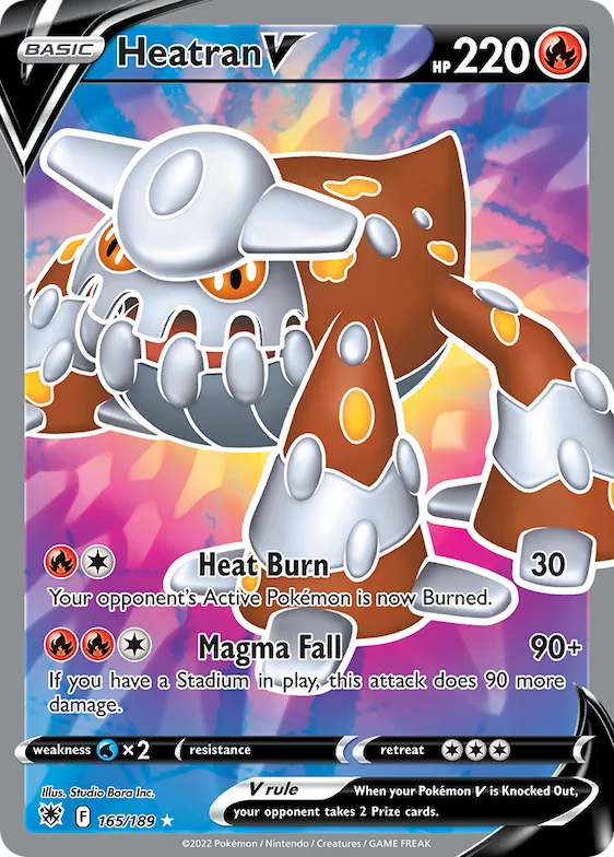 Heatran V #165 – Astral Radiance
