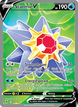 Starmie V Nr. 166 – Astralglanz