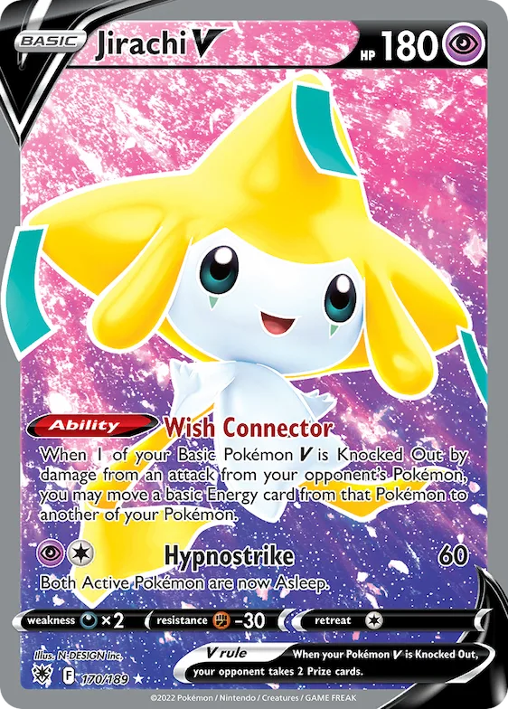 Jirachi V #170 – Astral Radiance