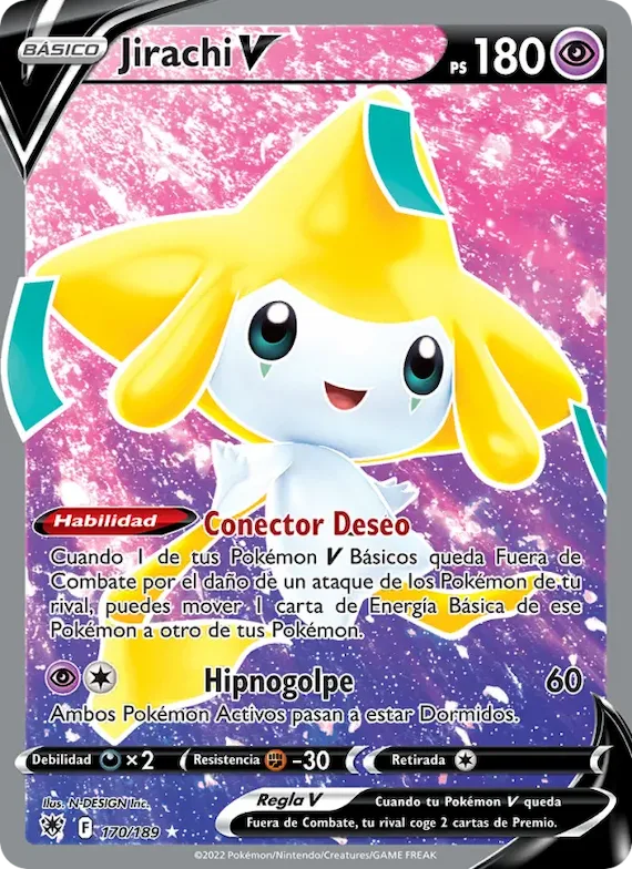 Jirachi V 170 – Resplandor Astral
