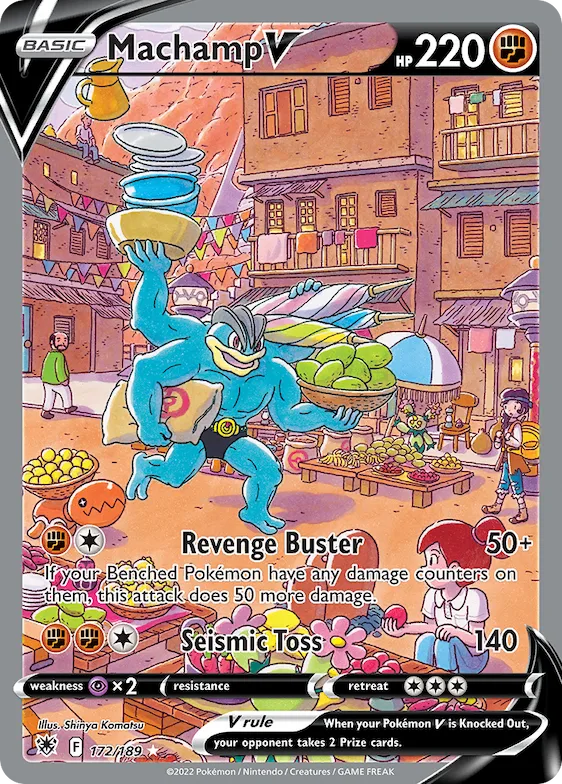 Machamp V #172 – Astral Radiance