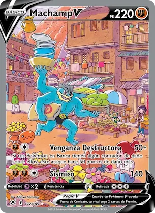 Machamp V 172 – Resplandor Astral
