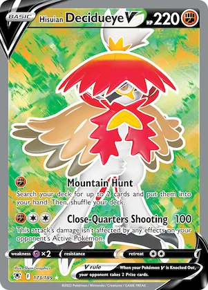 Hisuian Decidueye V #173 – Astral Radiance