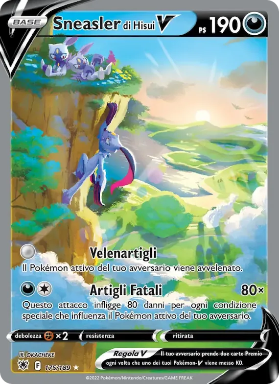 Sneasler di Hisui V 175 – Lucentezza Siderale