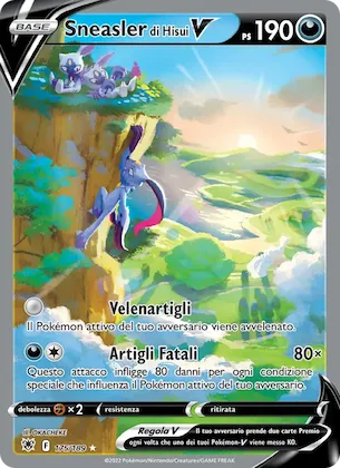 Sneasler di Hisui V 175 – Lucentezza Siderale