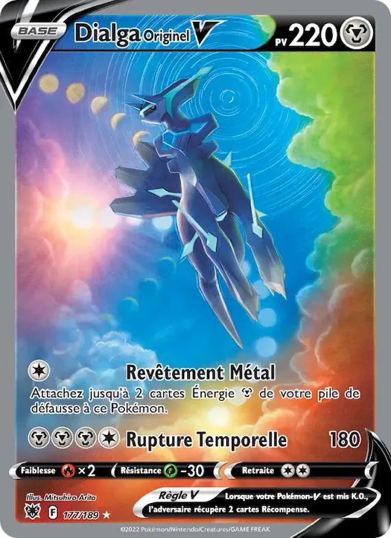 Dialga Originel V 177 – Astres Radieux